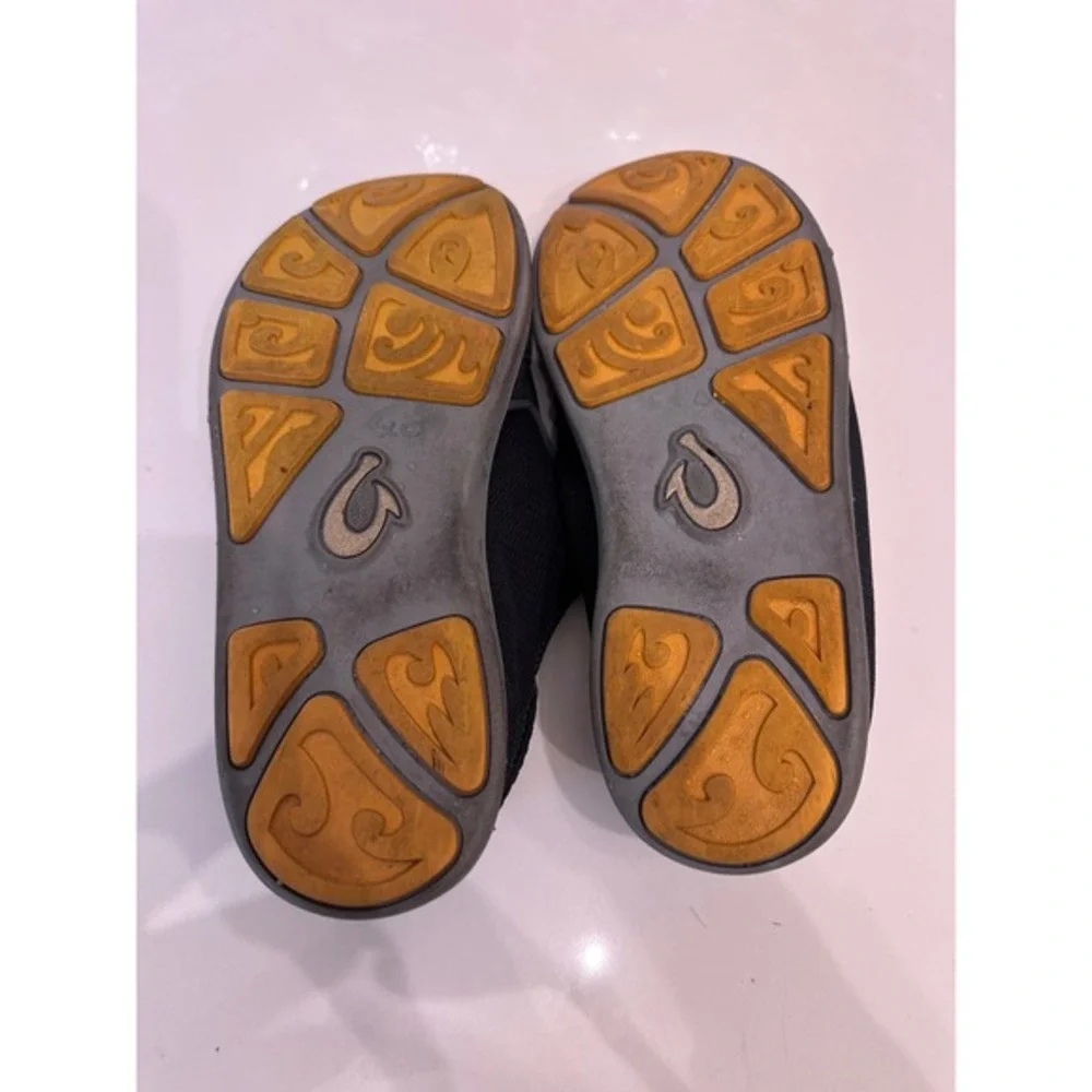 OluKai Men's‎ Slip-On Shoes Size 9.5 Gray Mesh Comfort Casual Loafers Excellent